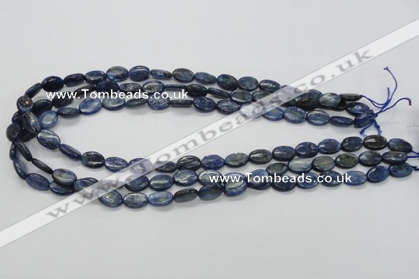 CKC220 15.5 inches 8*12mm oval natural kyanite beads wholesale