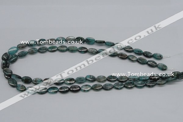 CKC23 16 inches 8*12mm oval natural kyanite beads wholesale