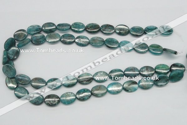 CKC24 16 inches 12*16mm oval natural kyanite beads wholesale