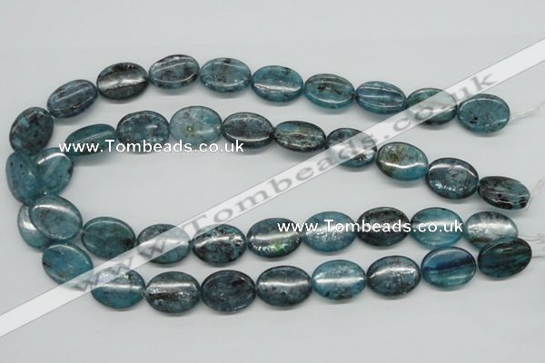 CKC25 16 inches 15*20mm oval natural kyanite beads wholesale