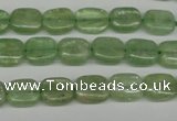 CKC260 15.5 inches 8*10mm rectangle natural green kyanite beads