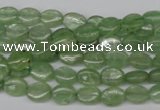 CKC265 15.5 inches 6*8mm oval natural green kyanite beads