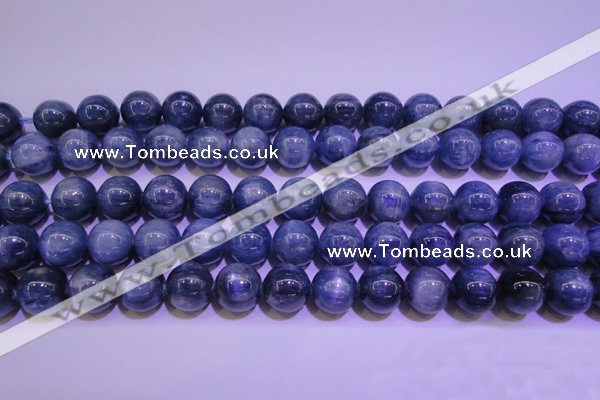 CKC406 15.5 inches 10mm round A grade natural blue kyanite beads