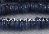 CKC503 15.5 inches 4*10mm rondelle natural Brazilian kyanite beads