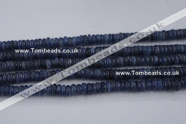 CKC503 15.5 inches 4*10mm rondelle natural Brazilian kyanite beads