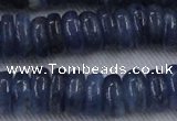 CKC504 15.5 inches 4*12mm rondelle natural Brazilian kyanite beads