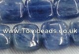 CKC525 15.5 inches 16mm square natural Brazilian kyanite beads