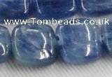 CKC527 15.5 inches 20mm square natural Brazilian kyanite beads