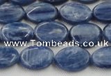 CKC531 15.5 inches 6*8mm oval natural Brazilian kyanite beads