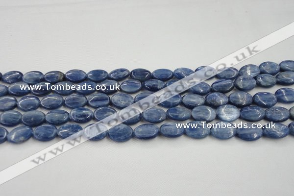 CKC531 15.5 inches 6*8mm oval natural Brazilian kyanite beads