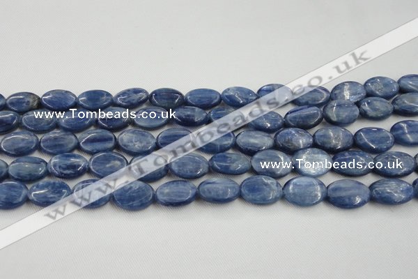 CKC533 15.5 inches 8*15mm oval natural Brazilian kyanite beads