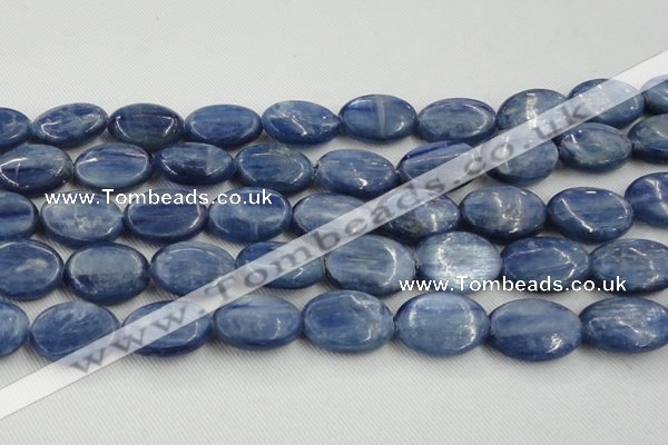 CKC538 15.5 inches 18*25mm oval natural Brazilian kyanite beads