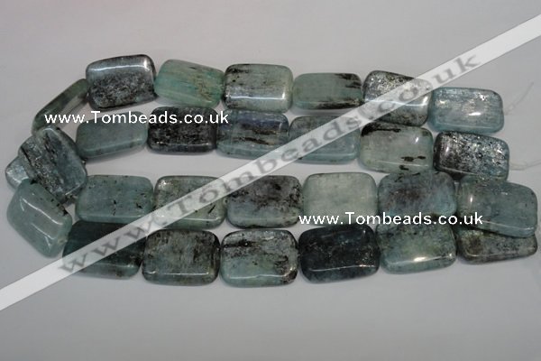 CKC54 15.5 inches 22*30mm rectangle natural kyanite beads wholesale