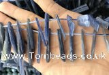 CKC547 Top drilled 10*16mm - 12*50mm sticks kyanite beads