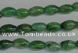 CKC70 15.5 inches 4*6mm rice natural green kyanite beads wholesale