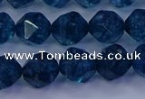 CKC713 15.5 inches 10mm faceted nuggets imitation kyanite beads