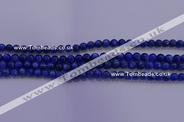 CKC721 15.5 inches 5mm round natural kyanite gemstone beads