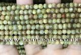 CKC760 15.5 inches 4mm round natural green kyanite beads