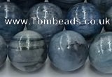 CKC772 15.5 inches 10mm round blue kyanite beads wholesale