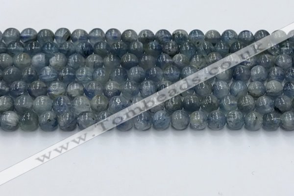 CKC774 15.5 inches 6mm round blue kyanite beads wholesale