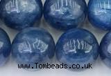 CKC792 15 inches 10mm round blue kyanite beads wholesale