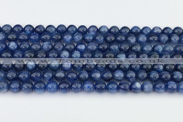 CKC805 15 inches 6mm round blue kyanite beads