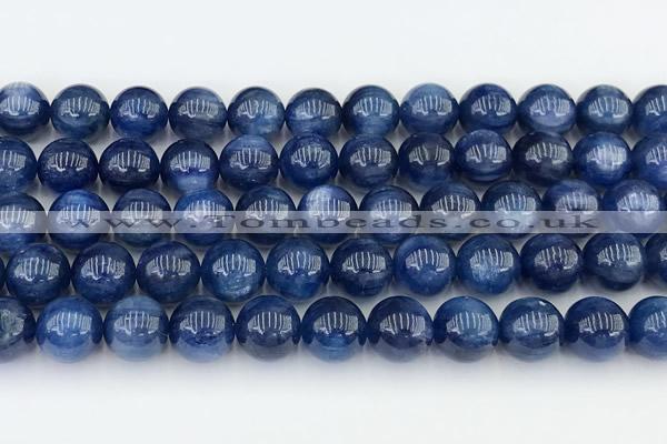 CKC807 15 inches 10mm round blue kyanite beads