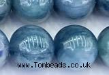 CKC841 15 inches 10mm round blue kyanite beads