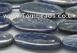 CKC95 15.5 inches 13*30mm oval natural kyanite gemstone beads