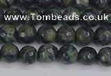 CKJ310 15.5 inches 4mm faceted round kambaba jasper beads