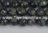 CKJ311 15.5 inches 6mm faceted round kambaba jasper beads