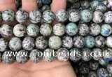 CKJ411 15.5 inches 12mm round k2 jasper beads wholesale