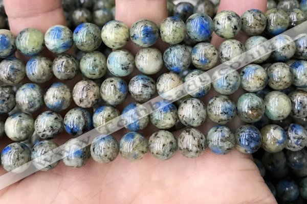 CKJ415 15.5 inches 8mm round k2 jasper beads wholesale