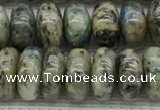 CKJ435 15.5 inches 5*8mm - 5*9mm rondelle natural k2 jasper beads