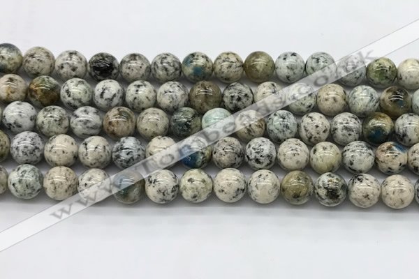 CKJ454 15.5 inches 8mm round natural k2 jasper beads wholesale