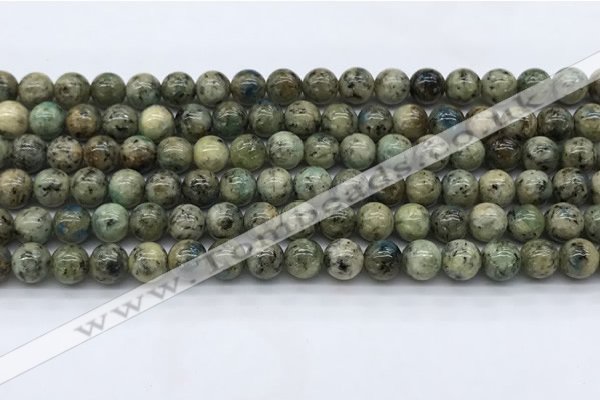 CKJ463 15.5 inches 6mm round natural k2 jasper beads wholesale