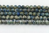 CKJ476 15.5 inches 10mm round natural k2 jasper beads wholesale