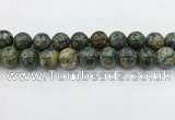 CKJ479 15.5 inches 16mm round natural k2 jasper beads wholesale