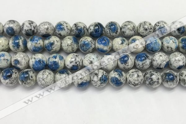 CKJ483 15.5 inches 10mm round natural k2 jasper beads
