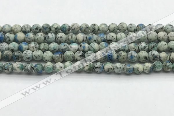 CKJ502 15.5 inches 6mm round natural k2 jasper gemstone beads