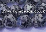 CKJ708 15.5 inches 10mm faceted nuggets imitation k2 jasper beads