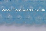 CKQ332 15.5 inches 12mm round dyed crackle quartz beads wholesale