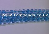 CKQ372 15.5 inches 8mm round dyed crackle quartz beads