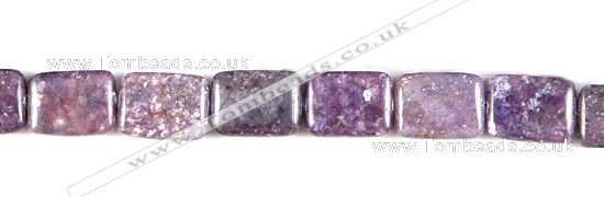 CKU10 15 inches 13*18mm rectangle purple kunzite beads wholesale