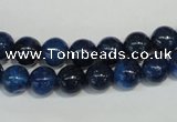 CKU102 15.5 inches 8mm round dyed kunzite beads wholesale