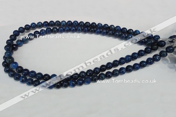 CKU102 15.5 inches 8mm round dyed kunzite beads wholesale