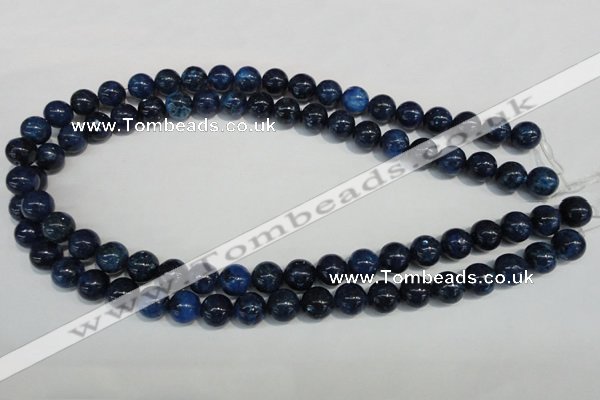 CKU103 15.5 inches 10mm round dyed kunzite beads wholesale