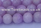 CKU263 15.5 inches 10mm round natural pink kunzite beads