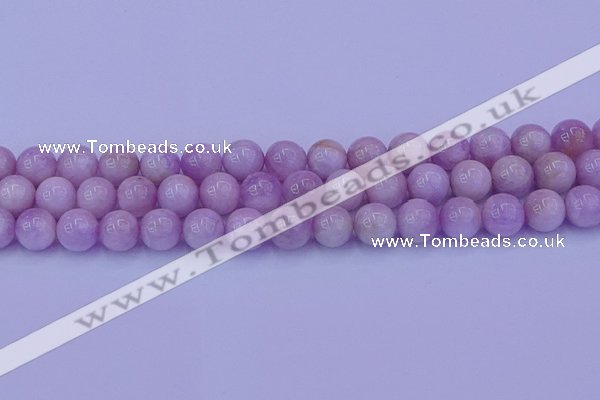 CKU264 15.5 inches 12mm round natural pink kunzite beads