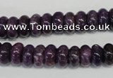 CKU32 15.5 inches 6*10mm rondelle purple kunzite beads wholesale